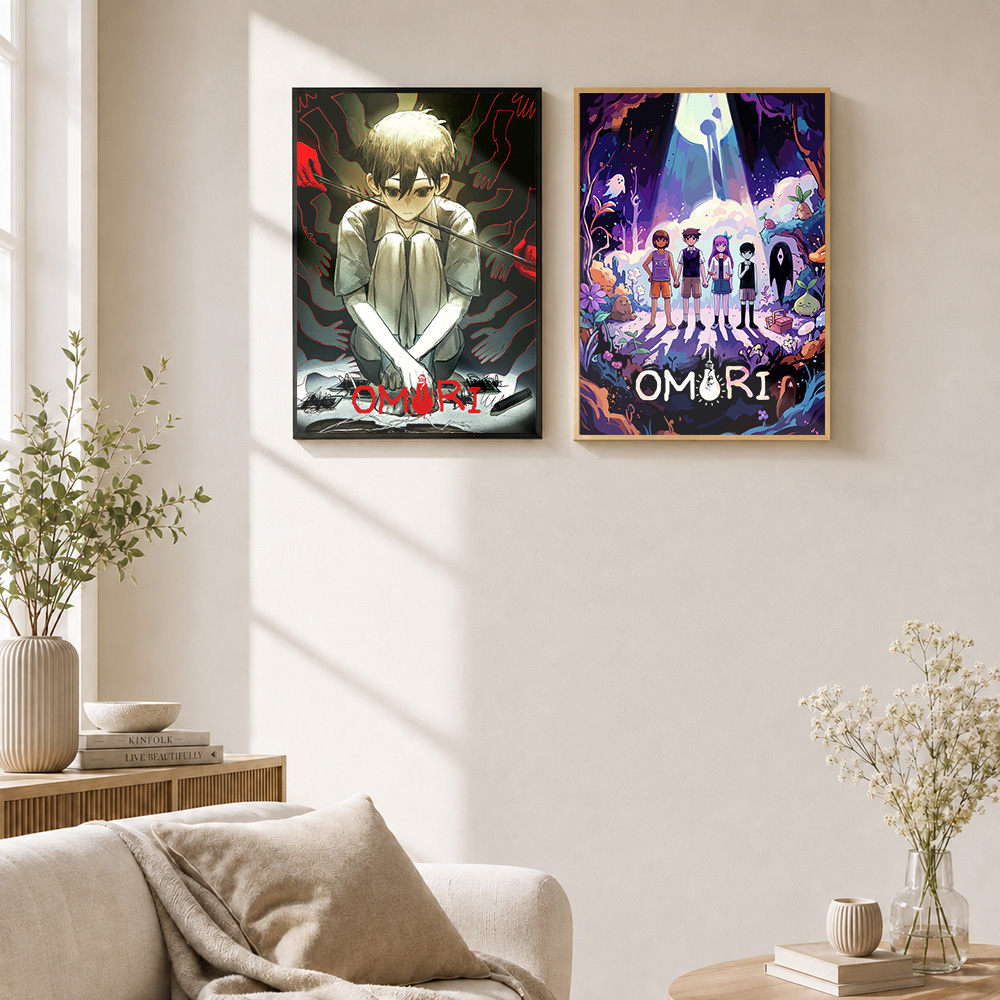 Omori Framed Aluminum Metal Po - Video Gaming & Esports Usd Acc recension och pris