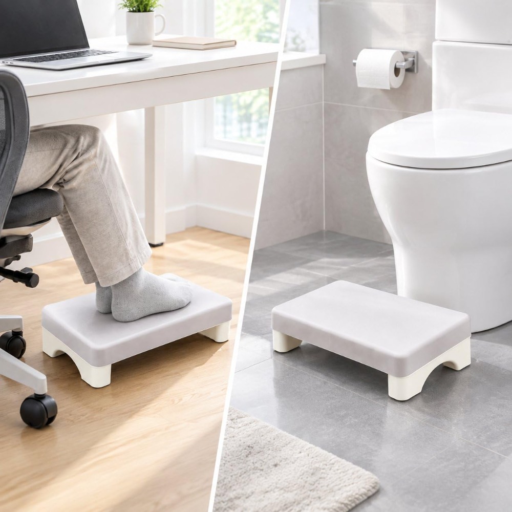 Ergonomic PP Footrest for Offi - Footrest Under Desk recension och pris